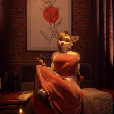 frankie (spoonyfox) created by mmdrawstuff