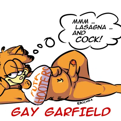 garfield the cat (garfield (series)) created by erichka
