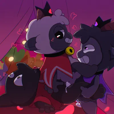 goat (cult of the lamb), lamb (cult of the lamb), narinder (cult of the lamb, massive monster (studio)) created by mehtrashycoon