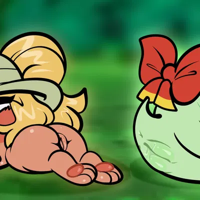 goombella, lady bow (mario bros, nintendo) created by baebot