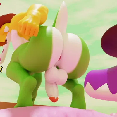 gummigoo (tadc), max (tadc) (glitch productions, the amazing digital circus) created by camseven