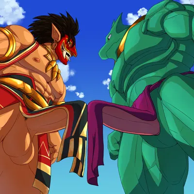 gunter (galaxy fight), tam tam (galaxy fight, samurai shodown) created by dasinbun