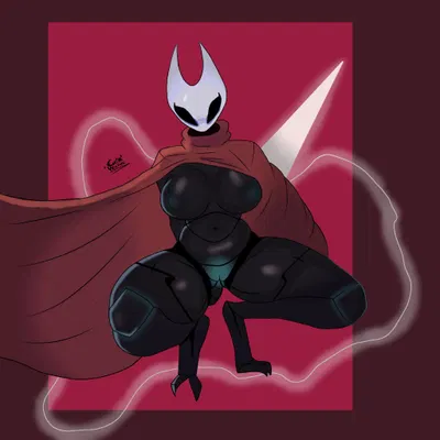 hornet (hollow knight) (hollow knight (franchise), team cherry) created by cartoonwizzard
