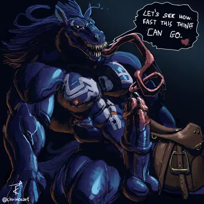 horse venom, venom (marvel) (marvel) created by chrinos art