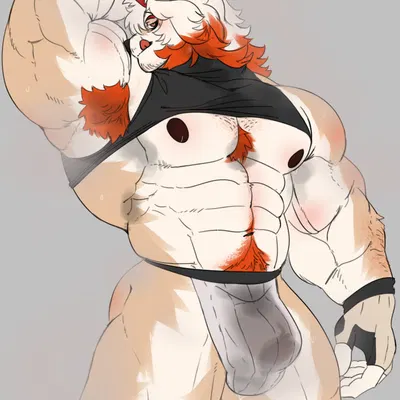 hung (arknights) (arknights, hypergryph) created by sharf