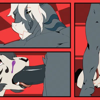 ivan (fallenplum tiger), meiluo (fallenplum tiger) created by twostrokemouse, woolfe