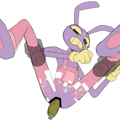 jax (tadc) (glitch productions, the amazing digital circus) created by 20daysapple