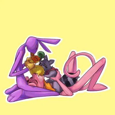 jax (tadc), pato (pocoyo), pink panther (glitch productions, indigo park) created by ittybittykittytittys