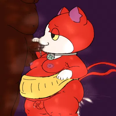 jibanyan (asian mythology, east asian mythology) created by nekoni