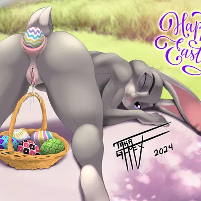 judy hopps (disney, easter) created by taka studio