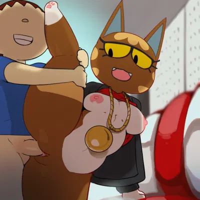 katt (animal crossing), villager (animal crossing) (animal crossing, nintendo) created by mdthetest