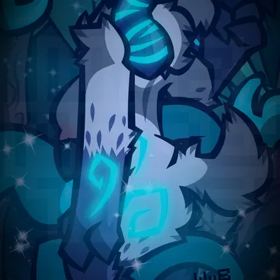 kindred (lol), lamb (lol) (league of legends, riot games) created by wub (artist)