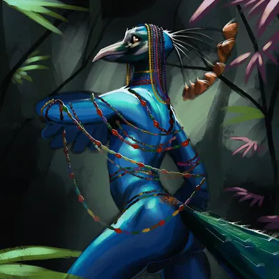 knotty curls created by poskapaints