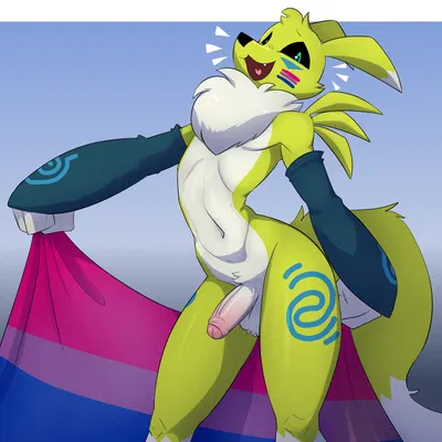 koda the renamon (bandai namco, digimon) created by yellowdog