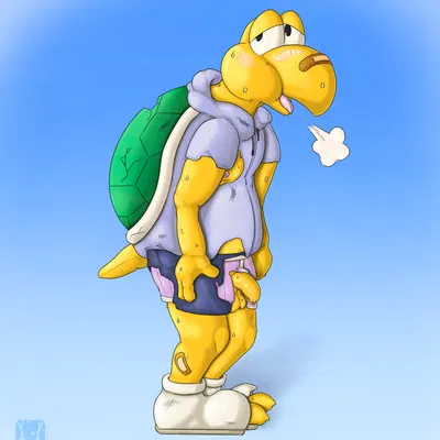 koops (mario bros, nintendo) created by garo (artist)