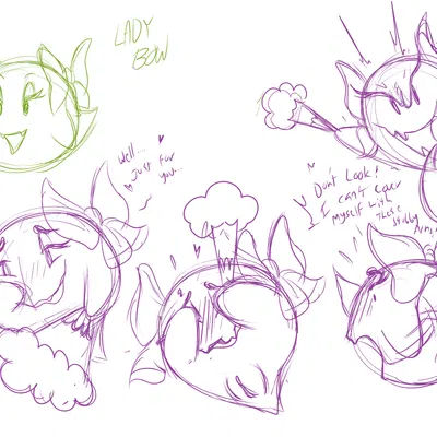 lady bow, mario (mario bros, nintendo) created by wastedtimeee