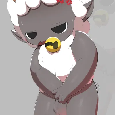 lamb (cult of the lamb), red crown (cult of the lamb) (cult of the lamb, massive monster (studio)) created by spicymeat