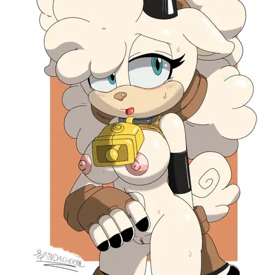 lanolin the sheep (sonic) (idw publishing, sega) created by spindasher98