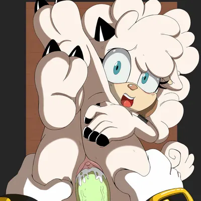 lanolin the sheep (sonic), vector the crocodile (idw publishing, sega) created by spindasher98