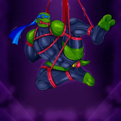 leonardo (tmnt) (teenage mutant ninja turtles) created by mishajeans