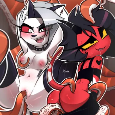 loona (helluva boss), millie (helluva boss) (hellaverse, helluva boss) created by jizoku