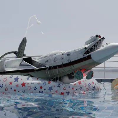 lyka (aeromorph) (f-14) created by russy (artist)