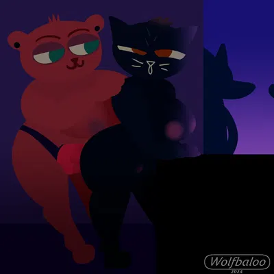 mae borowski (night in the woods) created by wolfbaloo