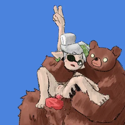 marie (splatoon), mr. grizz (nintendo, splatoon) created by octobland