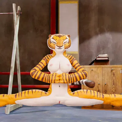 master tigress (dreamworks, kung fu panda) created by nix lastrada