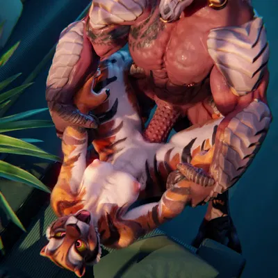 master tigress, radu (dreamworks, kung fu panda) created by picti