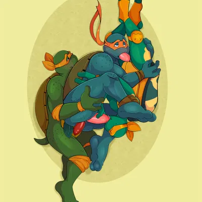 michelangelo (tmnt) (rise of the teenage mutant ninja turtles, teenage mutant ninja turtles) created by mishajeans