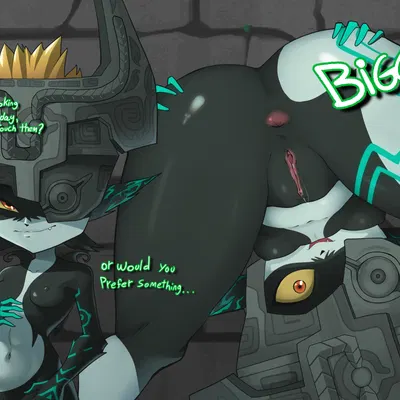 midna (nintendo, the legend of zelda) created by monke brush