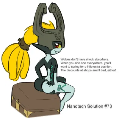 midna (nintendo, the legend of zelda) created by norithics, third-party edit