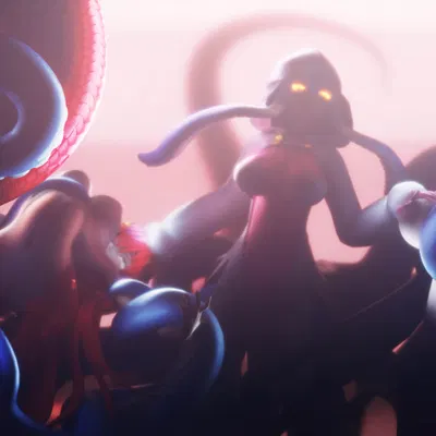 miia (monster musume), oct (monster musume), rachnera arachnera (monster musume) (european mythology, greek mythology) created by elasid