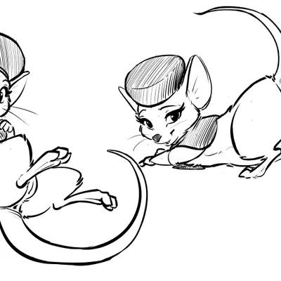 miss bianca (the rescuers) (disney, the rescuers (disney)) created by carrot (artist)