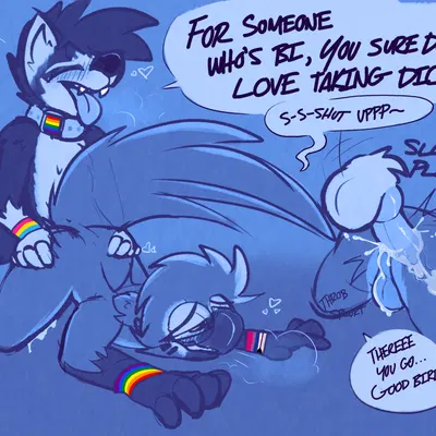 mitchell (meatyr), scout (joshuamk2) (lgbt pride month) created by meatyr