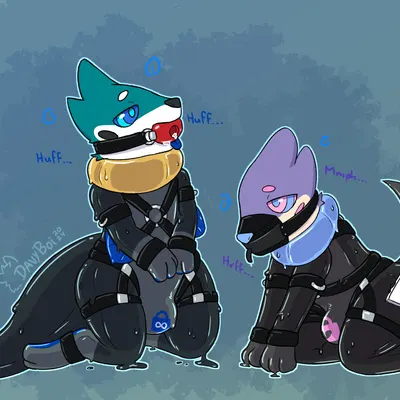 mokata (buizel), tobybuizel (gizmoshiba) (nintendo, pokemon) created by davyboi