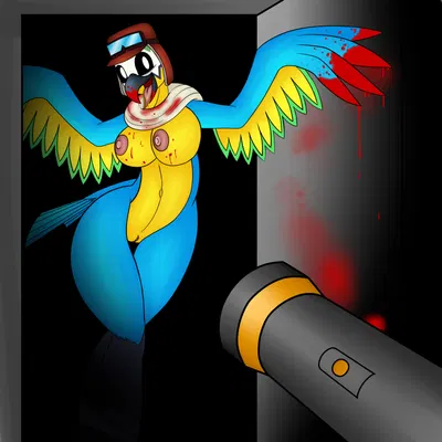 mollie macaw (indigo park) created by rorrek