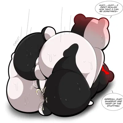 monokuma (danganronpa, spike chunsoft) created by tepigfan101