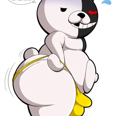 monokuma (danganronpa, spike chunsoft) created by tepigfan101