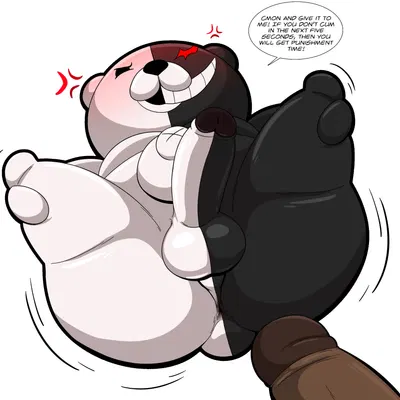 monokuma (danganronpa, spike chunsoft) created by tepigfan101
