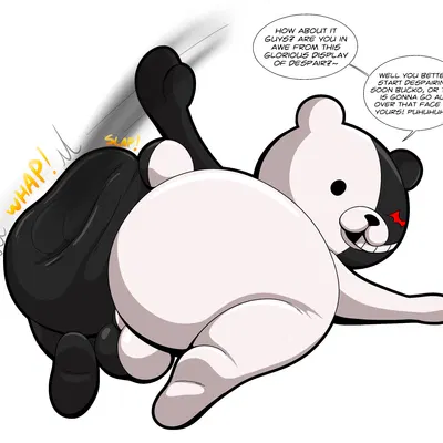 monokuma (danganronpa, spike chunsoft) created by tepigfan101
