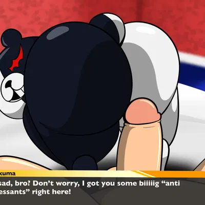 monokuma (danganronpa, spike chunsoft) created by tepigfan101