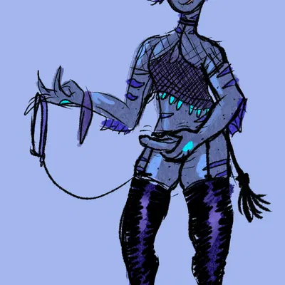 moray (undertale yellow) (undertale, undertale (series)) created by saphreen