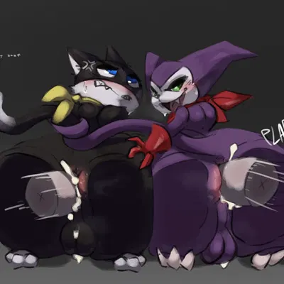 morgana (persona) (atlus, bandai namco) created by dreamywolfdd