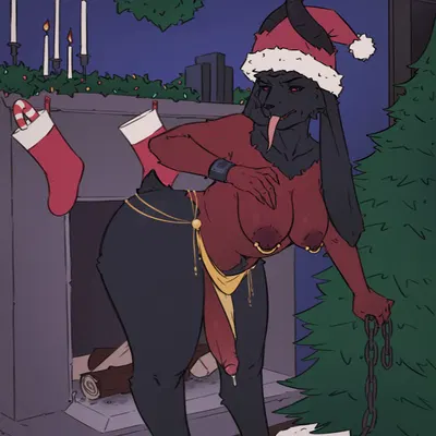 morgenneth (christmas) created by esilesart