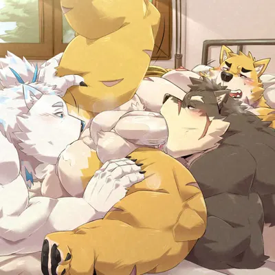 moritaka (tas), ragna (ragnacutie), yohack (lifewonders, live a hero) created by jumperbear