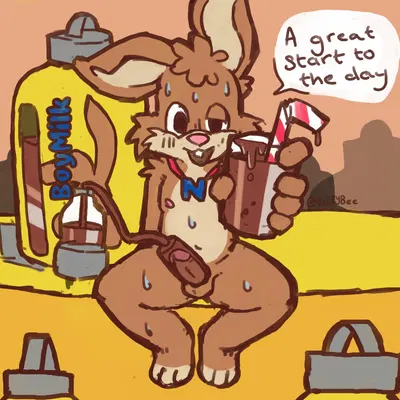nesquik bunny (nesquik) created by voltybee