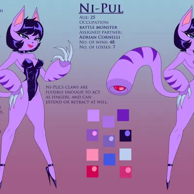 ni-pul (comedy central, drawn together) created by crovirus