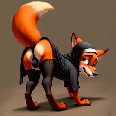 nick wilde (disney, zootopia) created by angry puppy